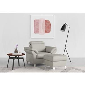 Sit&more Fauteuil met binnenvering en verstelbare hoofdsteun