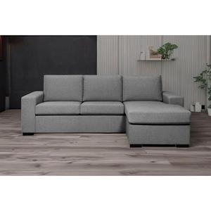 Home affaire Ecksofa "Venoy", mit wendbarer Recamiere, in weichem Chenille-Stoff