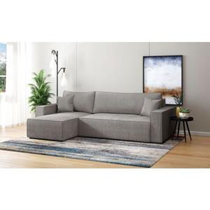 INOSIGN Ecksofa "Winton Cordsofa / Schlafsofa 253 cm"