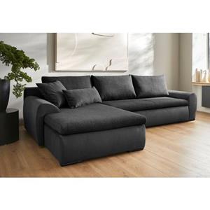 Home affaire Ecksofa "Win", wahlweise mit Bettfunktion und Bettkasten