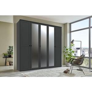 Wimex Kleiderschrank "Chalet", mittig mit Spiegeltüren