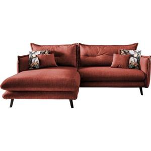 INOSIGN Hoekbank LAZIO inclusief 2 stuks reversible- en 2 stuks sierkussen