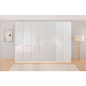 rauch Draaideurkast Kleiderschrank Schrank Garderobe KOLUNA mit hochwertiger Glasfront inclusief 2 binnenladen en extra legplanken made in germany