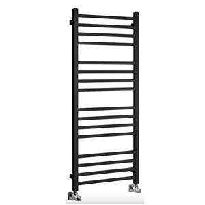 Sapho Designradiator  Metro Recht 50x120 cm Mat Zwart