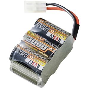 Reely NiMH accupack 7.2 V 2000 mAh Aantal cellen: 6 Block Tamiya