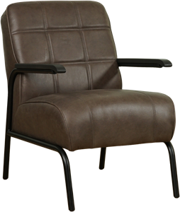 ShopX Leren fauteuil ahead 92, 120+ kleuren leer, in stoel