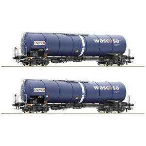 Roco 77046 H0 2er-Set Kesselwagen der Chemoil