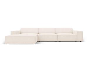 Micadoni Home 4-zitshoekbank Jodie links chenille | 