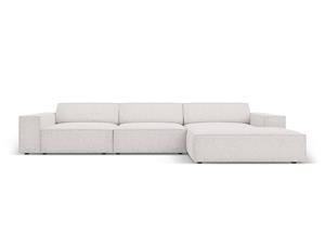 Micadoni Home 4-zitshoekbank Jodie rechts chenille | 
