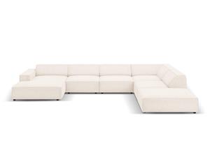 Micadoni Home 7-zitshoekbank Jodie rechts chenille | 
