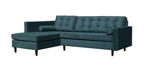ROPEZ Hoekbank Vancouver links velvet | 
