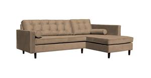 ROPEZ Hoekbank Vancouver rechts velvet | 