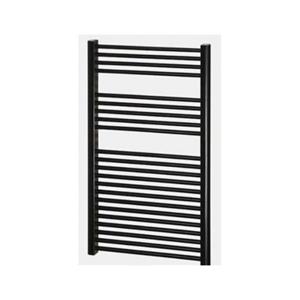 Boss & Wessing Designradiator BWS Nile Gobi 110x60cm Zwart Midden-Onderaansluiting