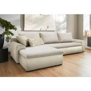 Home affaire Ecksofa "Win", wahlweise mit Bettfunktion und Bettkasten