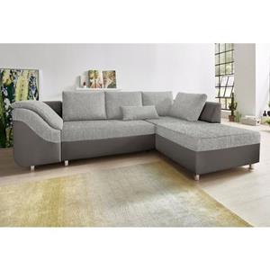 COLLECTION AB Hoekbank Sally L-vorm met en zonder slaapfunctie, inclusief losse rug- en sierkussens