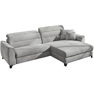 Jockenhöfer Gruppe Ecksofa "Double One", mit 2x 120cm breite, elektromotorische Relaxfunktionen