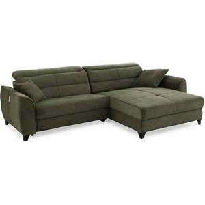 Jockenhöfer Gruppe Ecksofa Double One, mit 2x 120cm breite, elektromotorische Relaxfunktionen