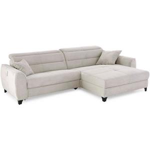 Jockenhöfer Gruppe Ecksofa Double One, mit 2x 120cm breite, elektromotorische Relaxfunktionen