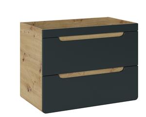 Comad Aruba Cosmos 821 FSC onderkast 80cm eiken/antraciet