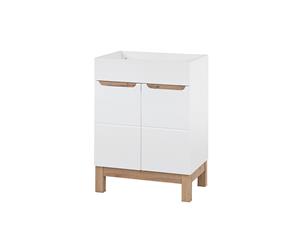 Comad Bali White 820 FSC onderkast 60cm eiken/wit