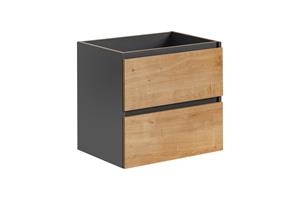 Comad Monako 820 FSC onderkast 60cm eiken/grijs