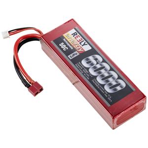 Reely Modellbau-Akkupack (LiPo) 7.4V 6000 mAh Zellen-Zahl: 2 50 C Hardcase T-Stecksystem