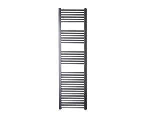 Sanicare design radiator recht 172 x 45 cm. gun metal HRA451720M