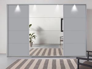 rauch Schwebetürenschrank "Oteli", mit Mittelspiegel und Passepartout optional mit Beleuchtung