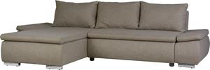 Home affaire Ecksofa "Acra", mit Bettfunktion und Bettkasten, in Mattenoptik