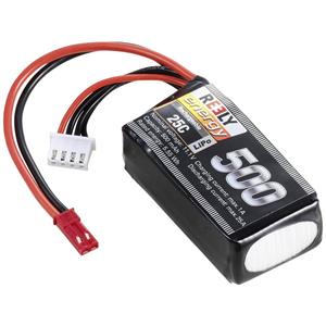 Reely Modellbau-Akkupack (LiPo) 11.1V 500 mAh Zellen-Zahl: 3 25 C Softcase BEC