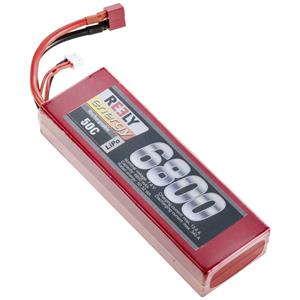 Reely Modellbau-Empfängerakku (LiPo) 7.4V 6800 mAh Zellen-Zahl: 2 50 C Hardcase T-Stecksystem