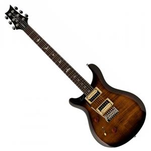 Paul Reed Smith PRS SE Custom 24 Linkshandig Violin Top Carve Black Gold Sunburst