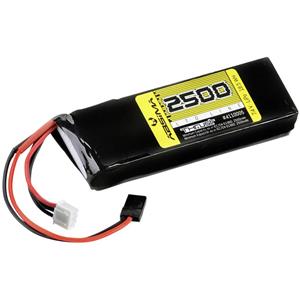 Absima Modellbau-Akkupack (LiPo) 7.4V 2500 mAh Zellen-Zahl: 2 Softcase JR-Buchse