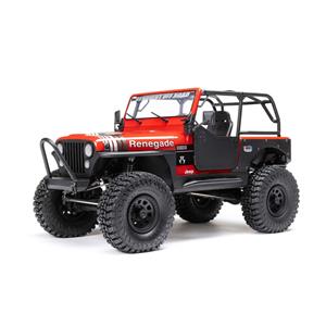 Axial SCX10 III Jeep CJ-7 4WD Brushed RTR - Rood