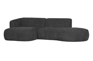 Hoekbank Polly Chaise Longue Links - Grijs