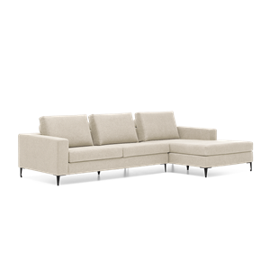 Prominent Hoekbank Fira Beige Stof