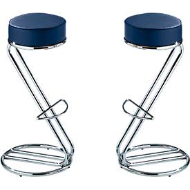 NowyStyl Barkruk Zeta, donkerblauw