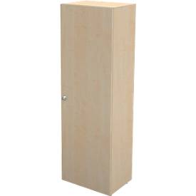 Schäfer Shop Genius Garderobekast TETRIS WALL, 1 legbord, deuraanslag rechts, B 600 x D 440 x H 1880 mm, esdoornpatroon