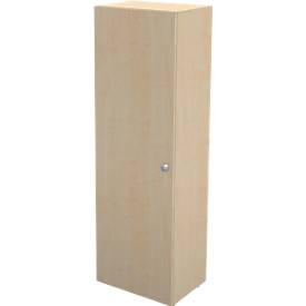 Schäfer Shop Genius Garderobekast TETRIS WALL, 1 legbord, deuraanslag links, B 600 x D 440 x H 1880 mm, esdoornpatroon
