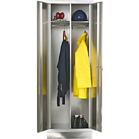 Reinsch Rvs garderobekast, 1800 x 800 x 500 mm