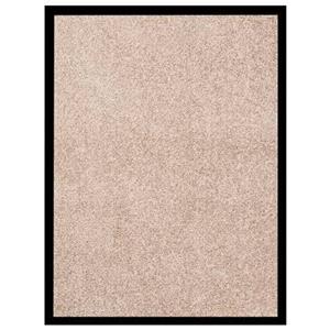 VidaXL Deurmat Beige 60 x 80 cm