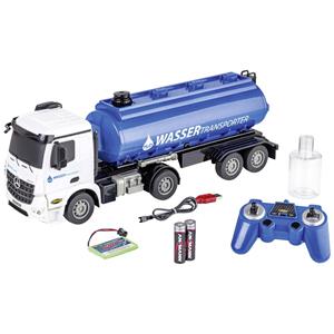 carsonmodellsport Carson Modellsport MB Arocs Wassertransporter 1:26 RC Einsteiger Funktionsmodell LKW