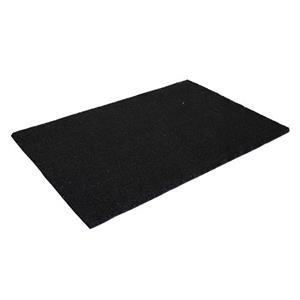 IVOL Kokosmat 80x120cm - Zwart - 24mm Dik - Deurmat