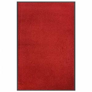 VidaXL Deurmat 80x120 cm rood