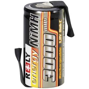 Accucel NiMH Sub-C 1.2 V 3000 mAh Met soldeerlip