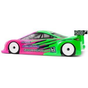 ZooRacing ZR-0002-07 1:10 Body PreoPard 0.7 190 mm Ongeverfd, niet gesneden