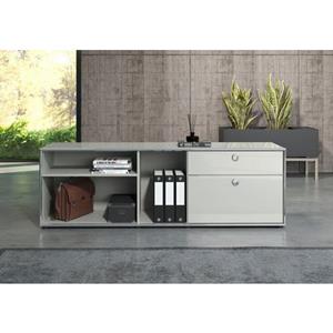 Places of Style Schrank-Set "Imperia", (Set, 2 St., Infinity), elegante Hochglanzoptik