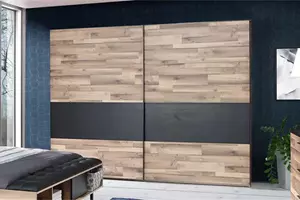 WOONENZO Kledingkast Jakobina (220 cm)
