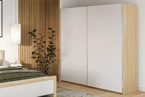 WOONENZO Kledingkast Londen (200 cm)