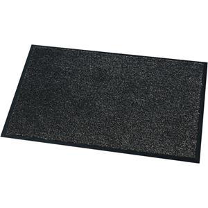 Wicotex Deurmat/droogloopmat Moorea antraciet grijs 60 x 80 cm -